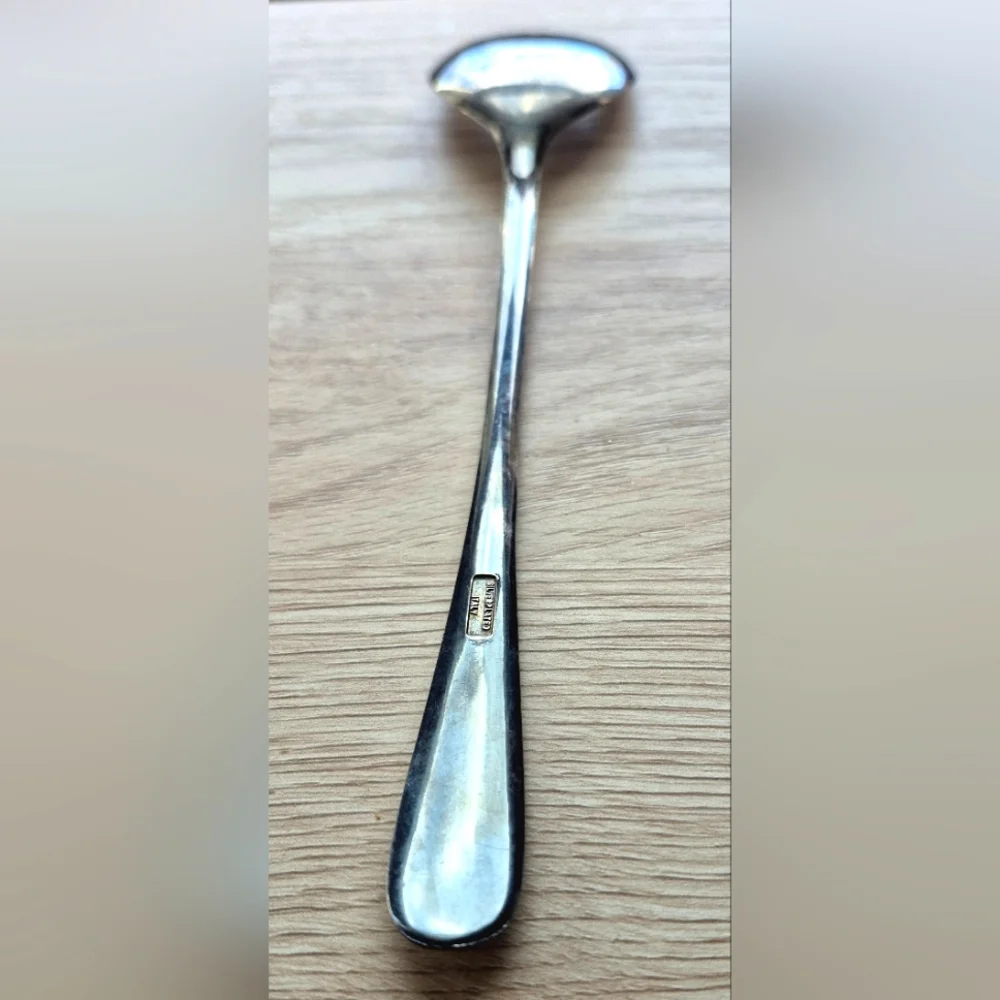 Vintage Silverplate Serving Salad Fork&Antique 1911 Silver Rose Butter Knife